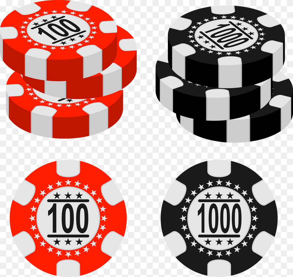 Gambling Chips Clipart, Game, Dynamite, Weapon Free Transparent Png