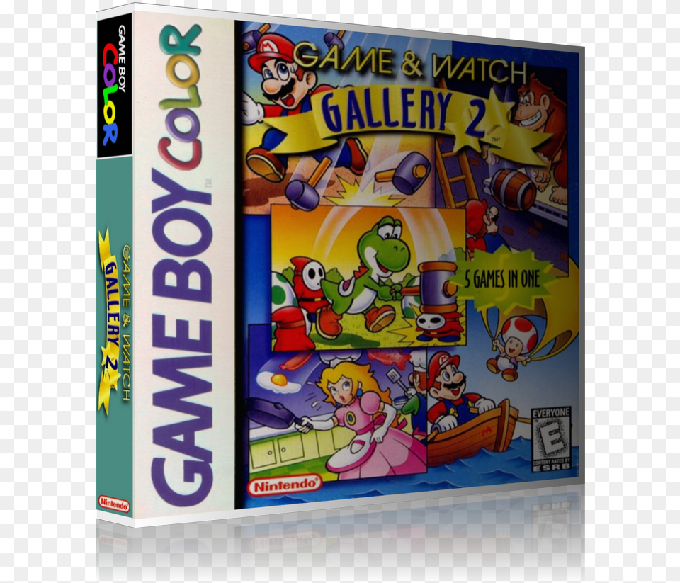 Game Amp Watch Gallery 2 Game Boy, Baby, Person, Face, Head Png Image