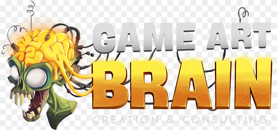 Game Art Brain Graphic Design, Corn, Food, Grain, Plant Png