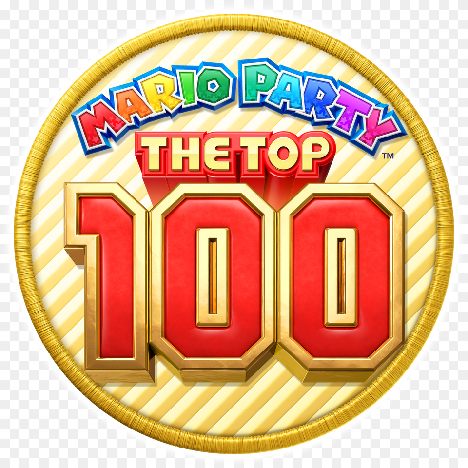 Game Articles Could Mario Party The Top 100 Be A Mario Party 100 Logo, Badge, Symbol Png
