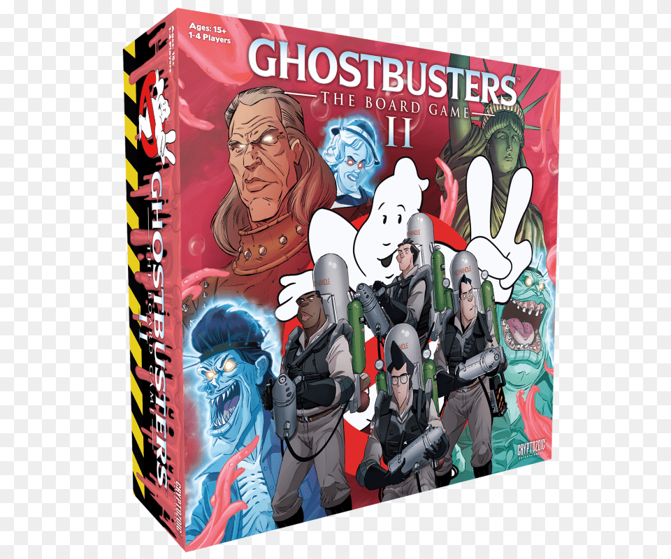 Game Box 3d Ghostbusters The Board Game Ii, Book, Comics, Publication, Adult Free Png Download