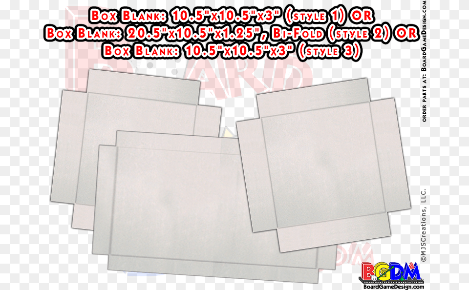 Game Boxes Gamebox Blank Box For Games Card Blank Tri Fold Board Game Free Png