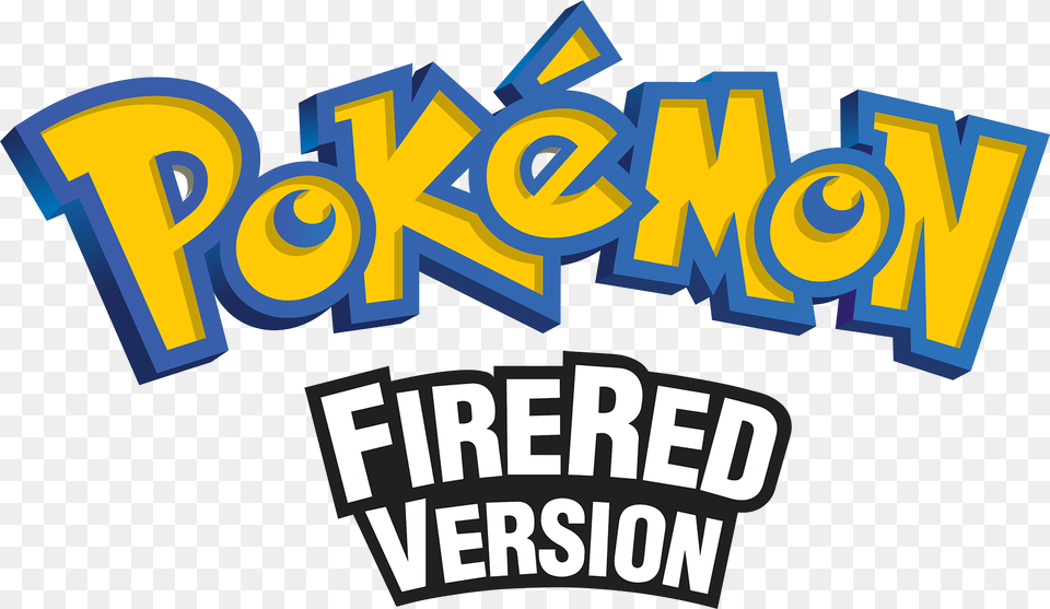 Game Boy Advance Logos Pokemon Fire Red Transparent, Logo, Text, Dynamite, Weapon Png Image