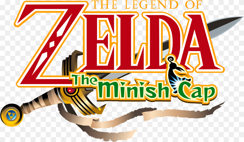 Game Boy Advance Logos Zelda Minish Cap Title Free Png Download