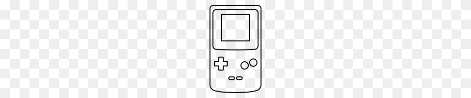Game Boy Color Icons Noun Project, Gray Free Png