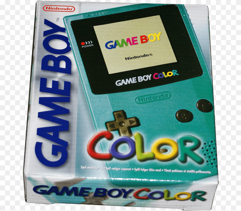 Game Boy Color In Original Box, Electronics, Phone Free Png Download