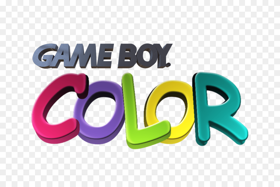 Game Boy Color Logo Transparent Game Boy Color Logo, Symbol, Text, Smoke Pipe, Number Free Png