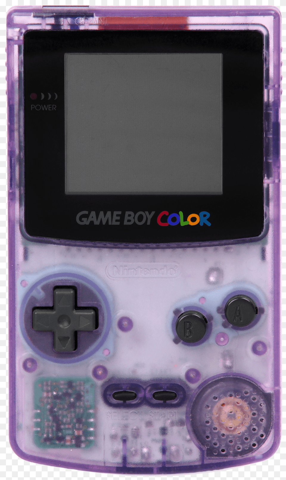 Game Boy Color Transparent Purple, Electronics, Mobile Phone, Phone, Electrical Device Png