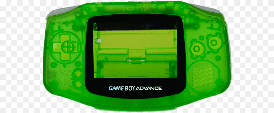 Game Boy Fluorescent Green Gameboy Advance No Background, Electronics, Computer Hardware, Hardware Free Transparent Png