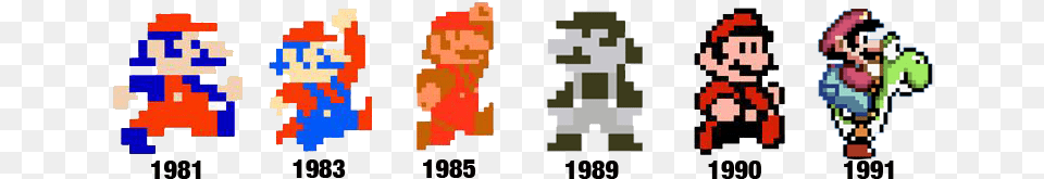 Game Boy Was Launched In Europe And Established What Pixel Pals Super Mario Mario, Person Free Transparent Png