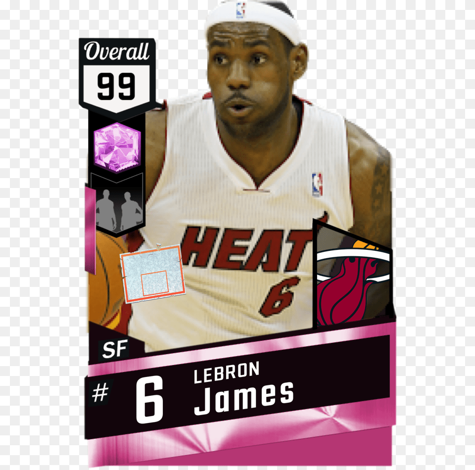 Game Breaker Cards For Nba 2k20 Pink Diamond Lebron James, Baseball Cap, Cap, Clothing, Hat Free Transparent Png