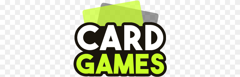 Game Card Logos Logo For Card Games, Green, Advertisement, Text Png