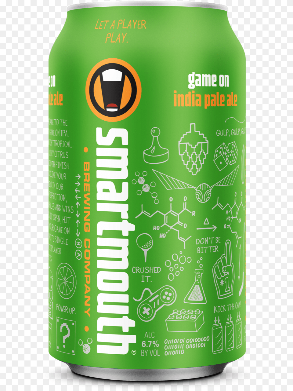 Game Changer For Smartmouth Drink, Can, Tin, Alcohol, Beer Free Png Download
