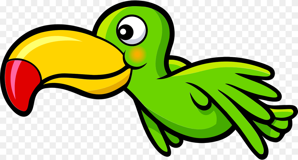 Game Clipart, Animal, Beak, Bird, Green Png