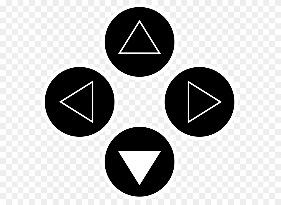 Game Controller Buttons, Triangle Png Image