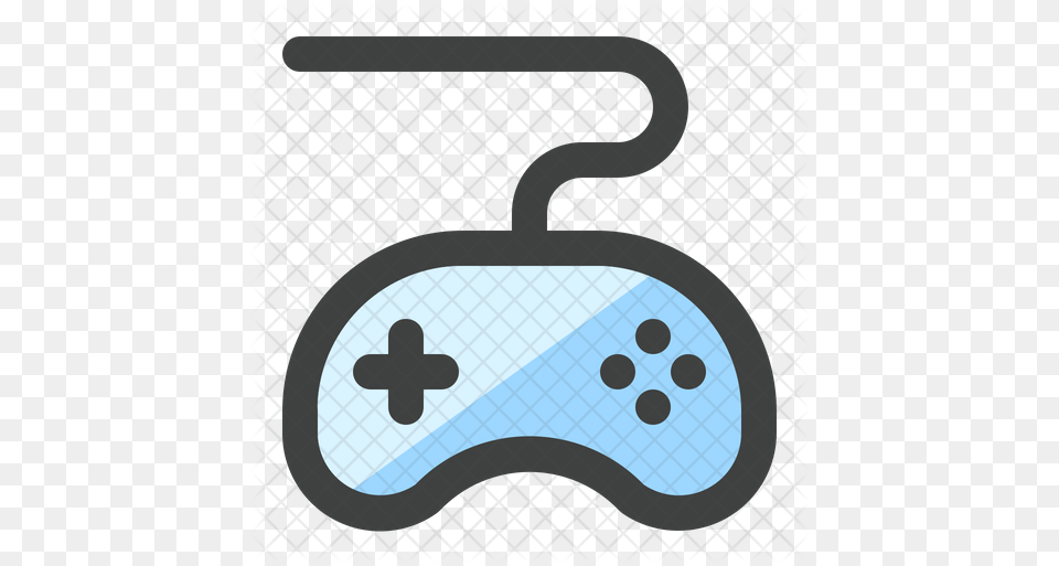 Game Controller Icon Of Colored Outline Game Clip Art Controller, Electronics Png Image