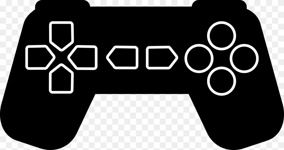 Game Controller Outline 2 Icons Pdf Game Controller, Symbol, Scoreboard Png Image