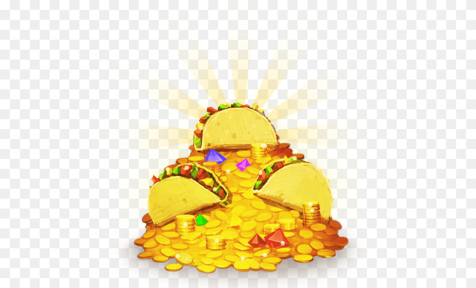 Game Data Taco, Birthday Cake, Cake, Cream, Dessert Png Image