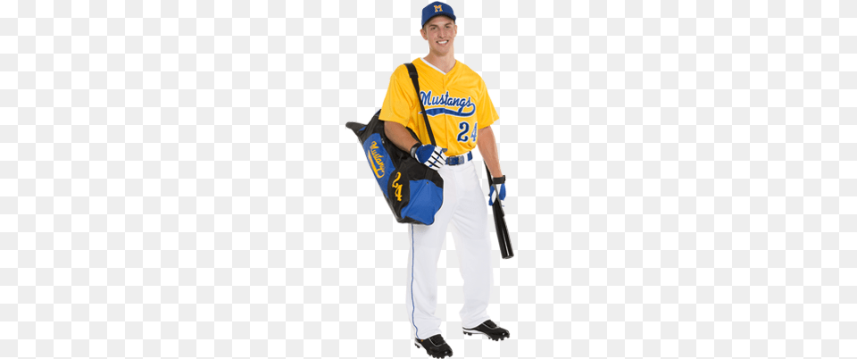 Game Day Uniform Royal Blue And Gold Baseball Uniforms, Sport, Person, People, Team Free Png Download