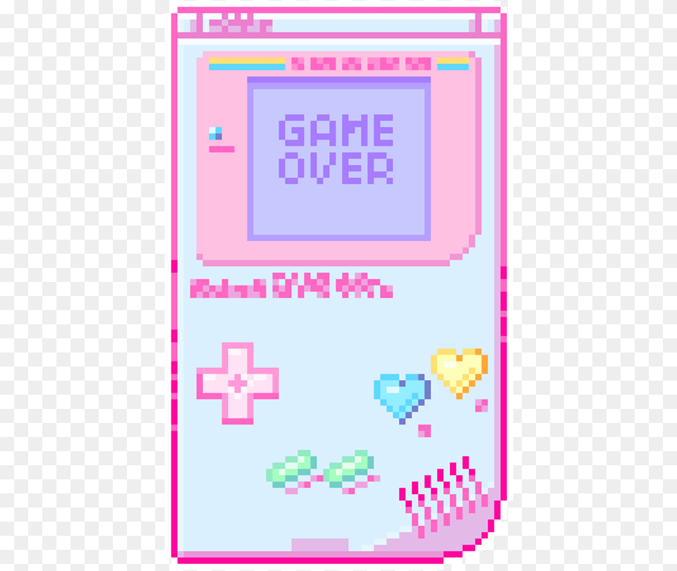Game Gameover Sticker Aesthetic Pixel Pixelart Pixel Kawaii Vaporwave Png
