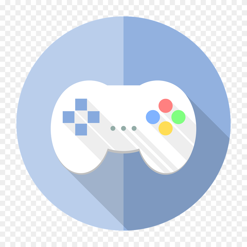 Game Gaming Console On Pixabay Game Console Logo, Electronics, Disk, Paint Container, Palette Free Png Download