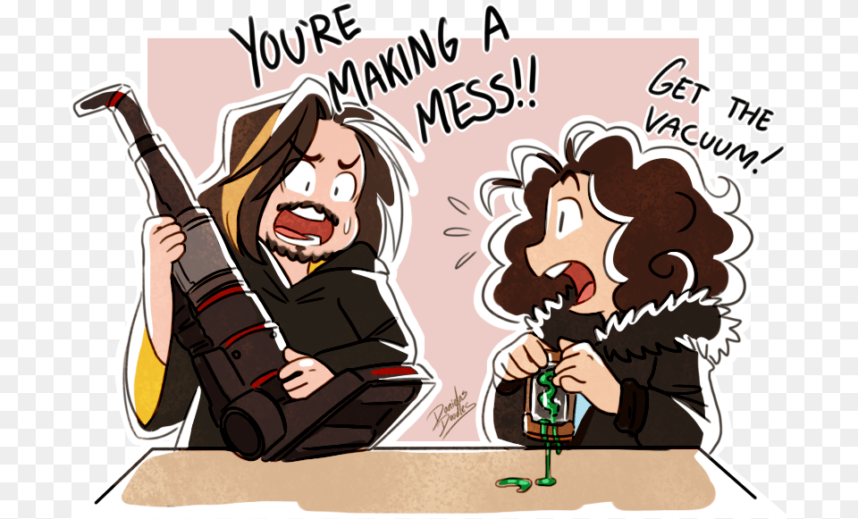 Game Grumps 10 Minute Power Hour Fan Art, Book, Comics, Publication, Baby Free Png