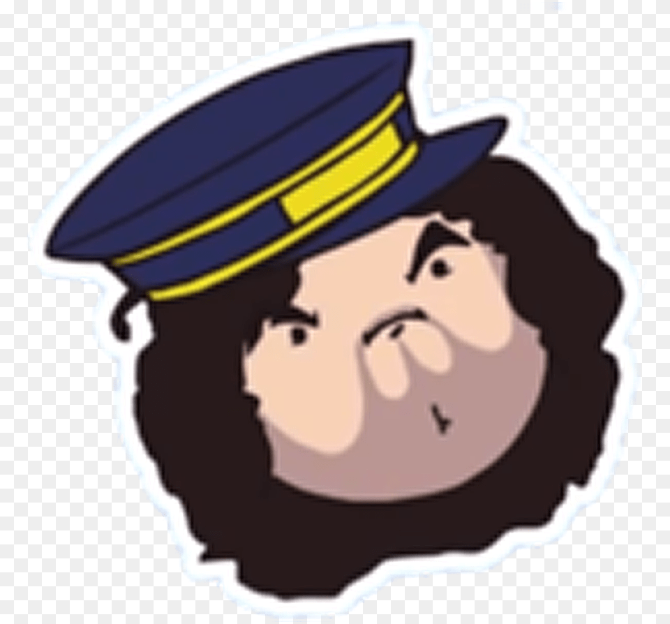 Game Grumps Cartoon Face Download Game Grumps Cartoon Faces, Clothing, Hat, Adult, Man Free Png