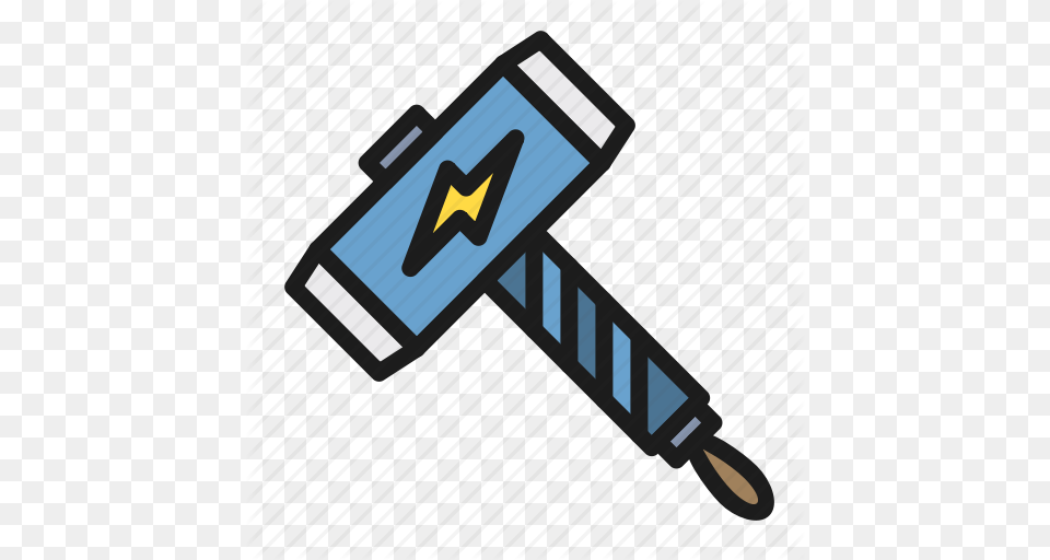 Game Hammer Mjolnir Movie War Weapon Icon, Device Png