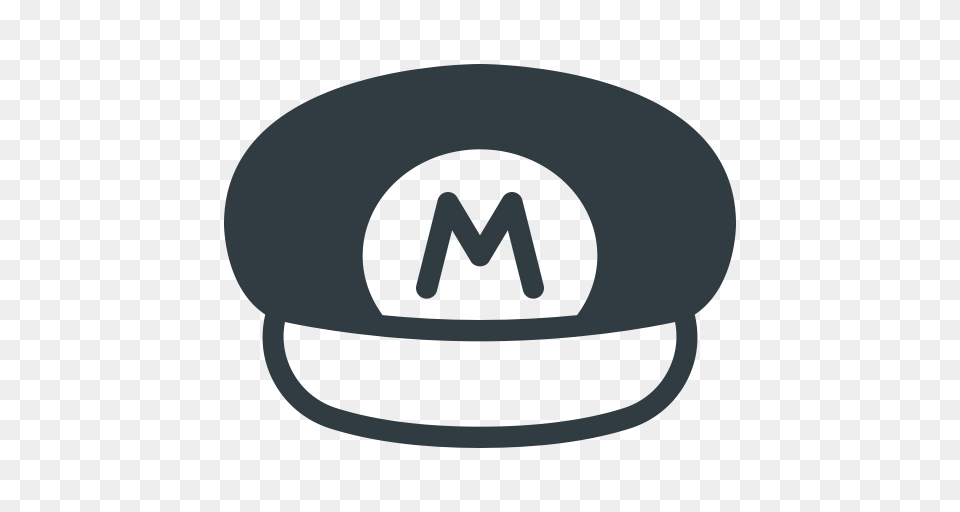 Game Hat Mario Retro Super Video Icon, Clothing, Cap, Hardhat, Helmet Free Png