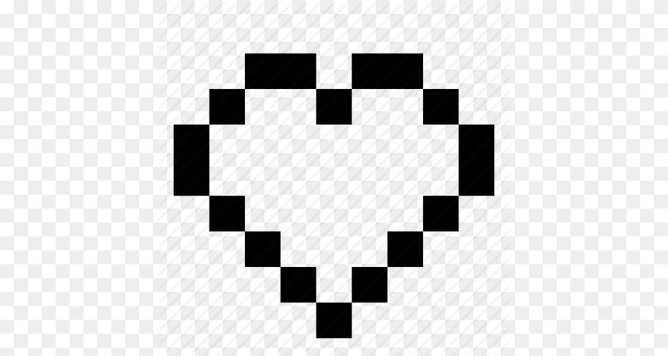 Game Heart Love Pixel Art Pixelated Icon Png Image