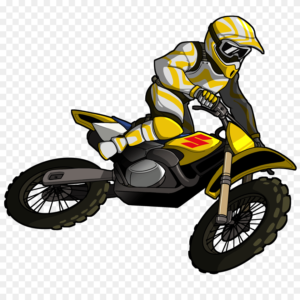 Game Icon Desenho Motocross, Vehicle, Transportation, Motorcycle, Helmet Png Image