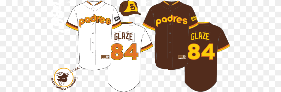 Game Jerseys 1984 San Diego Padres Jersey, Clothing, People, Person, Shirt Free Png Download