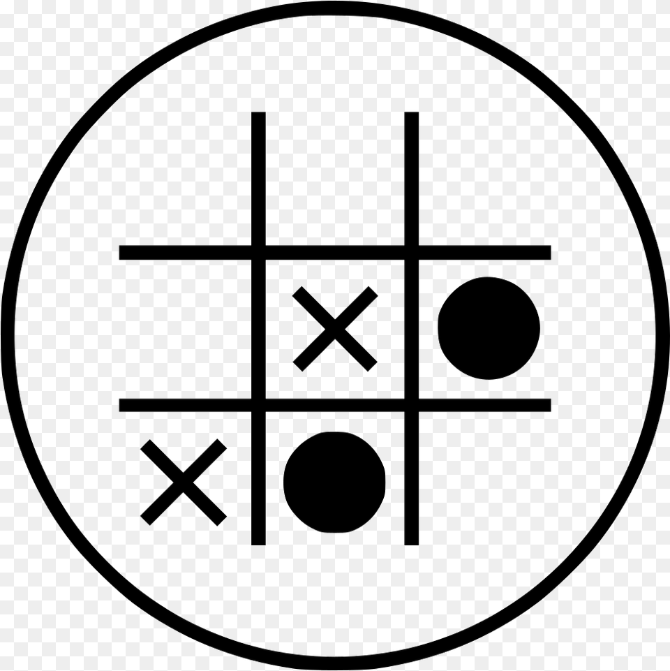 Game Last Bench Cross Circle Play Fun Comments Tic Tac Toe Svg, Ammunition, Grenade, Weapon, Symbol Png