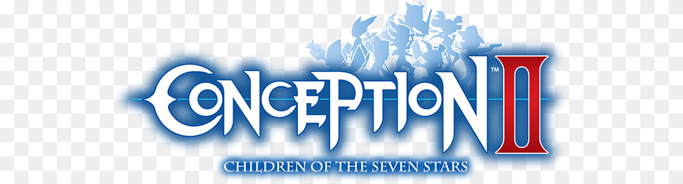 Game Logoconceptionii Spike Chunsoft Conception Ii Children Of The Seven Stars Logo, Outdoors, Nature, Ice, Text Png
