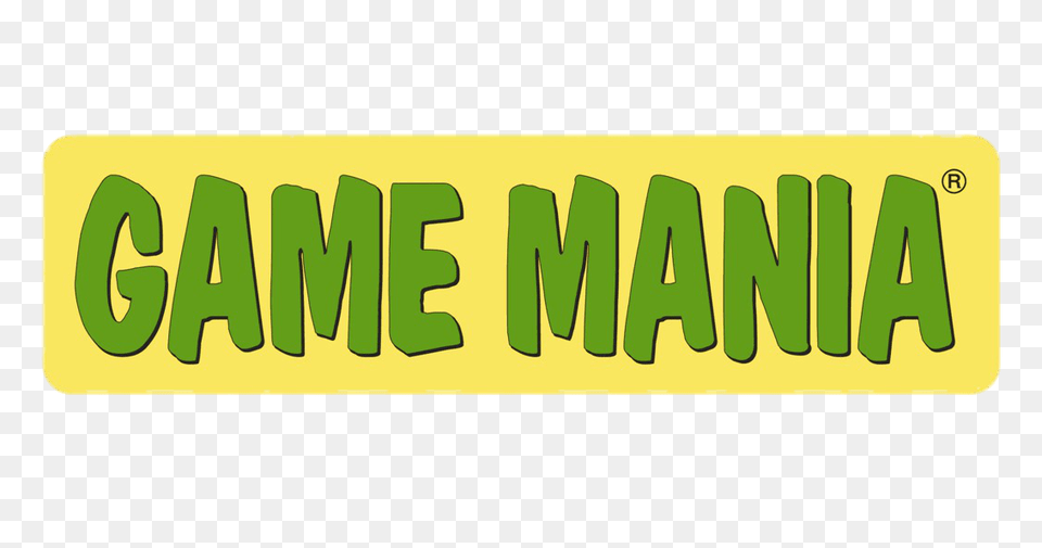 Game Mania Logo, Green, Text, License Plate, Transportation Png