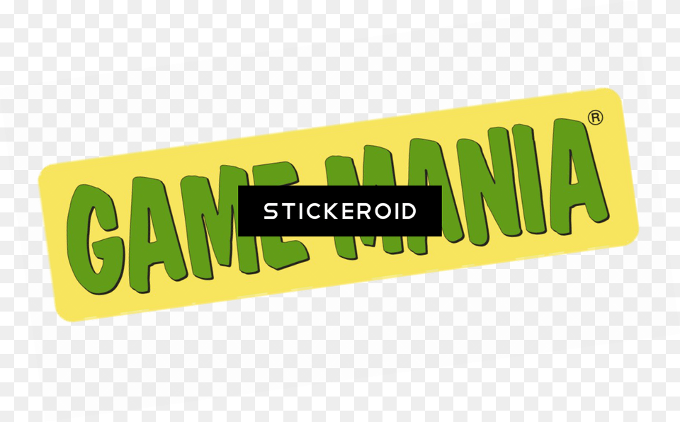 Game Mania Logo Graphic Design, Text, Sticker Free Transparent Png