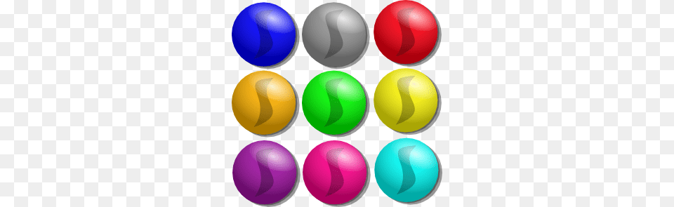 Game Marbles Dots Clip Art, Sphere Free Png