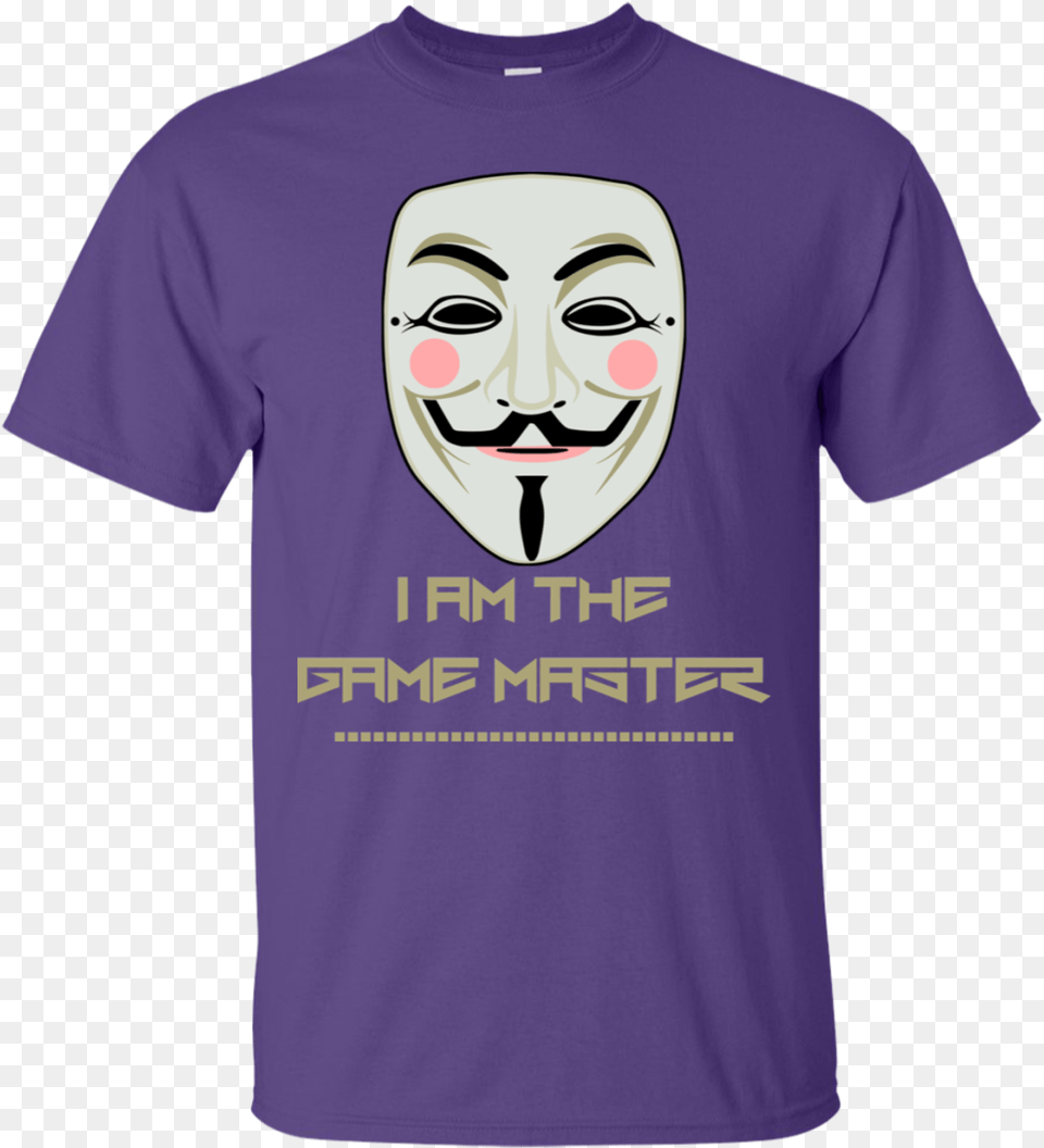 Game Master Mask, Clothing, Shirt, T-shirt, Face Free Png Download