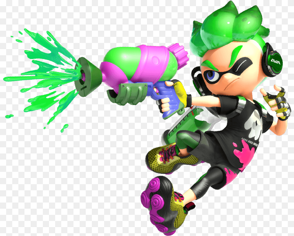 Game Modes Splatoon 2 For Nintendo Switch Multiplayer Inkling Boy Splatoon 2, Art, Baby, Graphics, Person Png