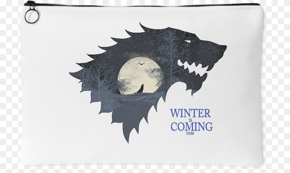 Game Of Thrones Accessory Pouch Stank Winter Is Coming King In The North Logo, Leaf, Plant, Animal, Fish Png