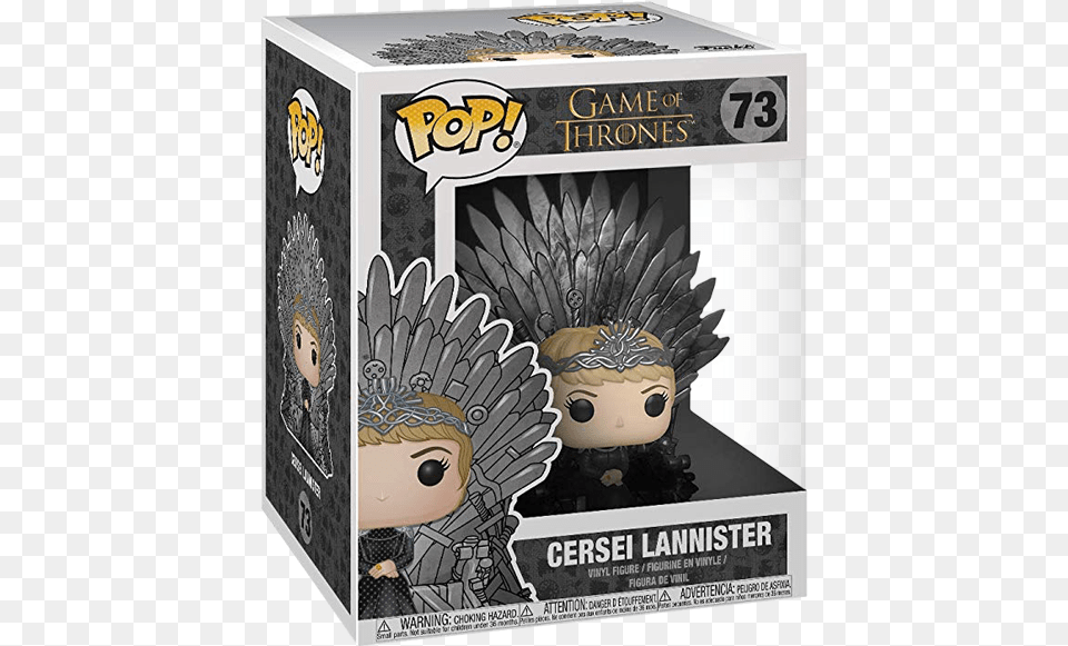 Game Of Thrones Cersei On Iron Throne Pop Deluxe Pop, Face, Head, Person, Adult Free Transparent Png