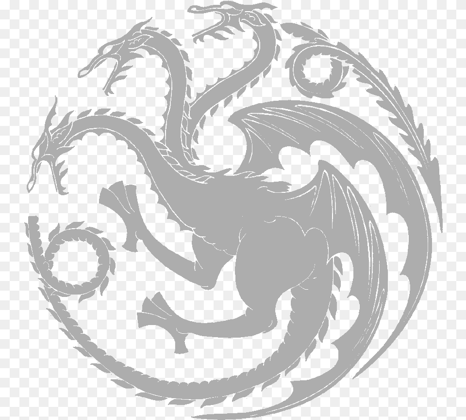 Game Of Thrones Dragon Logo Transparent Cartoon Jingfm House Targaryen Logo, Person Free Png