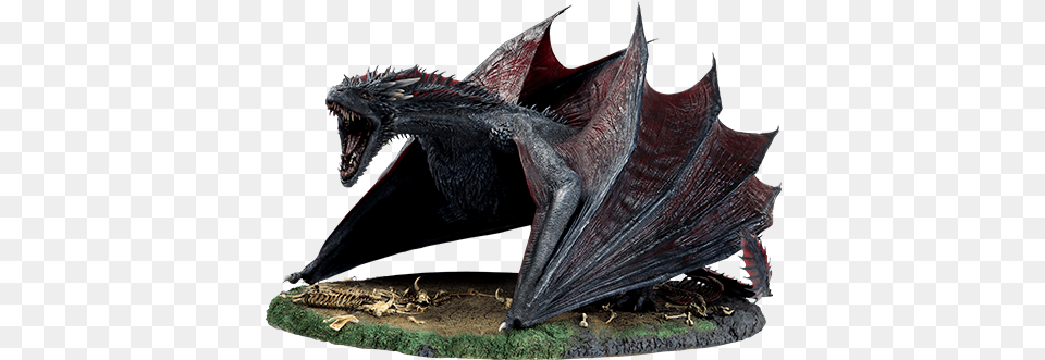Game Of Thrones Dragon Transparent Game Of Thrones Statue, Animal, Lizard, Reptile Free Png Download