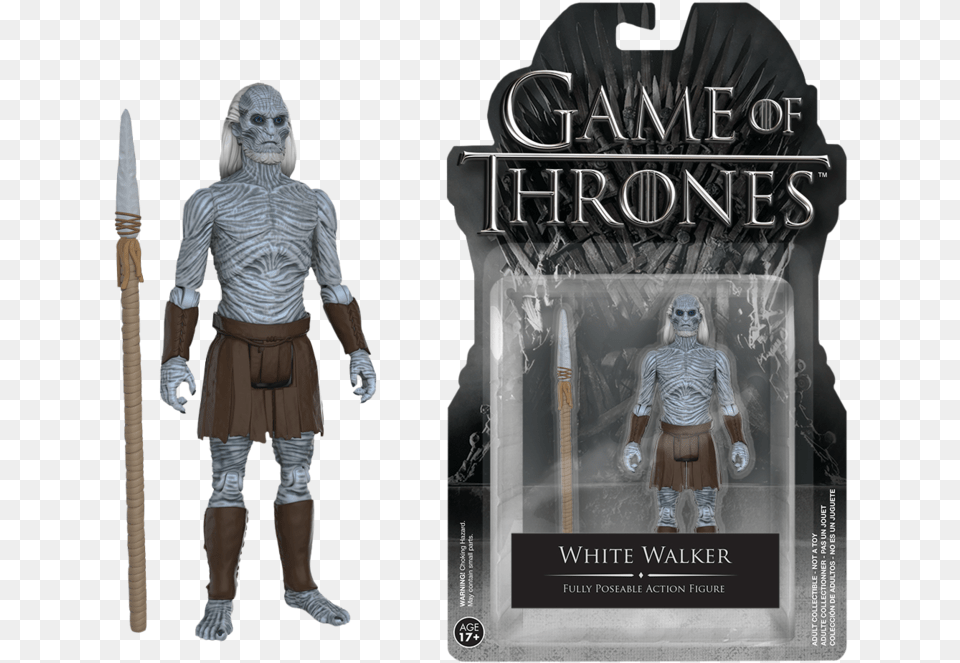 Game Of Thrones Funko Got White Walker Action Figure, Adult, Person, Man, Male Free Png