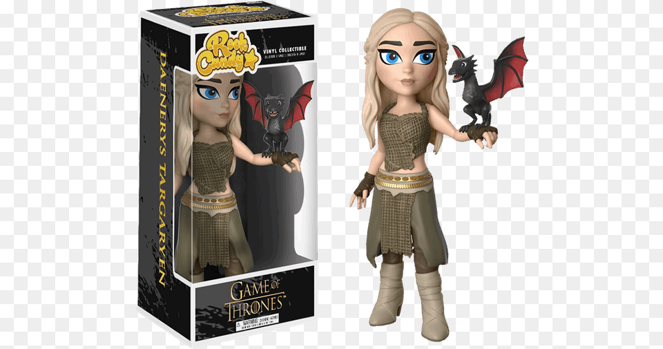 Game Of Thrones Funko Rock Candy Daenerys, Person, Baby, Toy, Doll Free Png Download