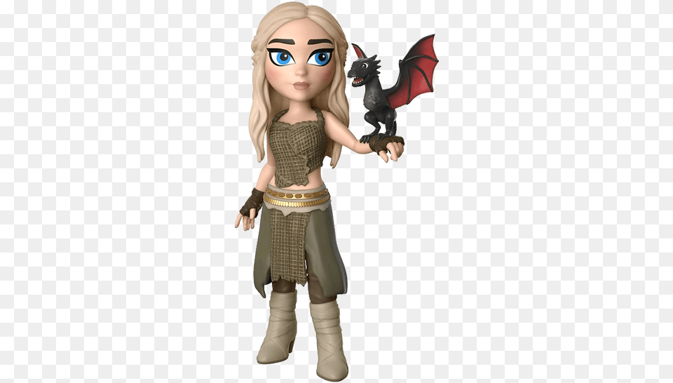 Game Of Thrones Game Of Thrones Daenerys Targaryen Rock Candy Vinyl, Person, Toy Png