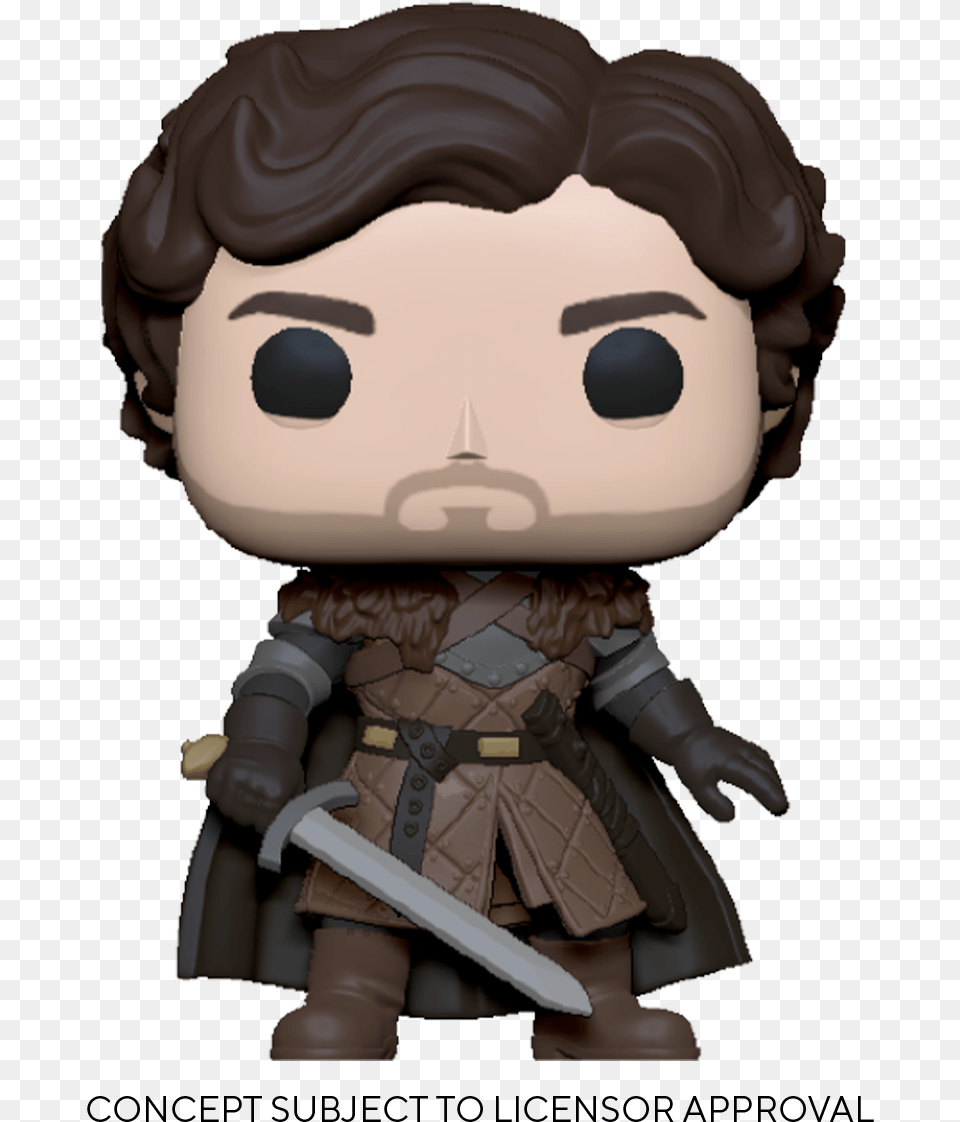 Game Of Thrones Game Of Thrones Pop Robb Stark, Baby, Person, Head, Face Png