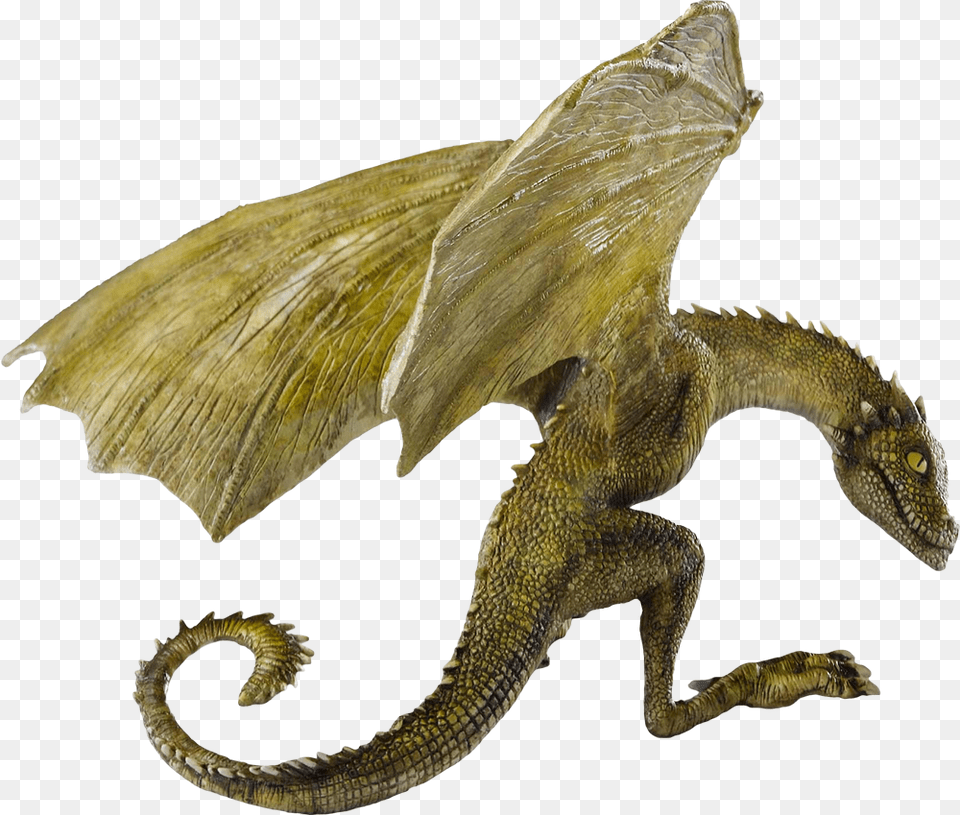 Game Of Thrones Game Of Thrones Rhaegal Baby Dragon Statue, Animal, Dinosaur, Reptile Free Png