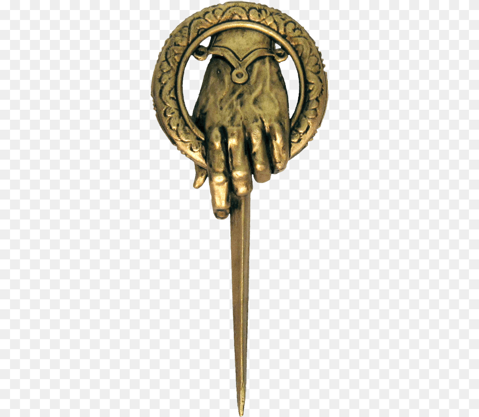 Game Of Thrones Hand Of The King Metal Pin Game Of Thrones Hand Of The King, Bronze, Blade, Knife, Weapon Png