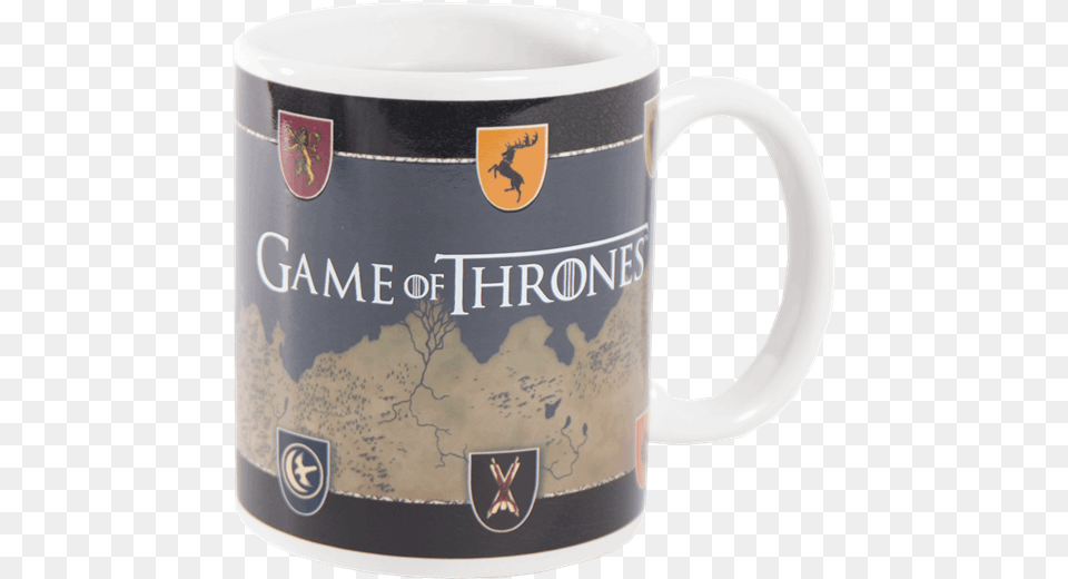 Game Of Thrones Heat Changing Mug Mug Game Of Thrones, Cup, Beverage, Coffee, Coffee Cup Free Png